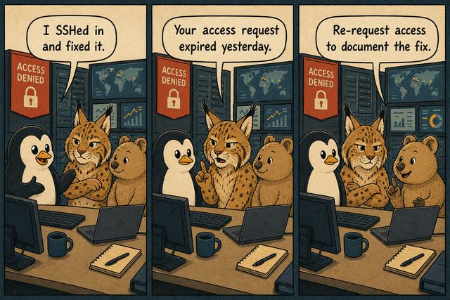 Access Request After Ssh